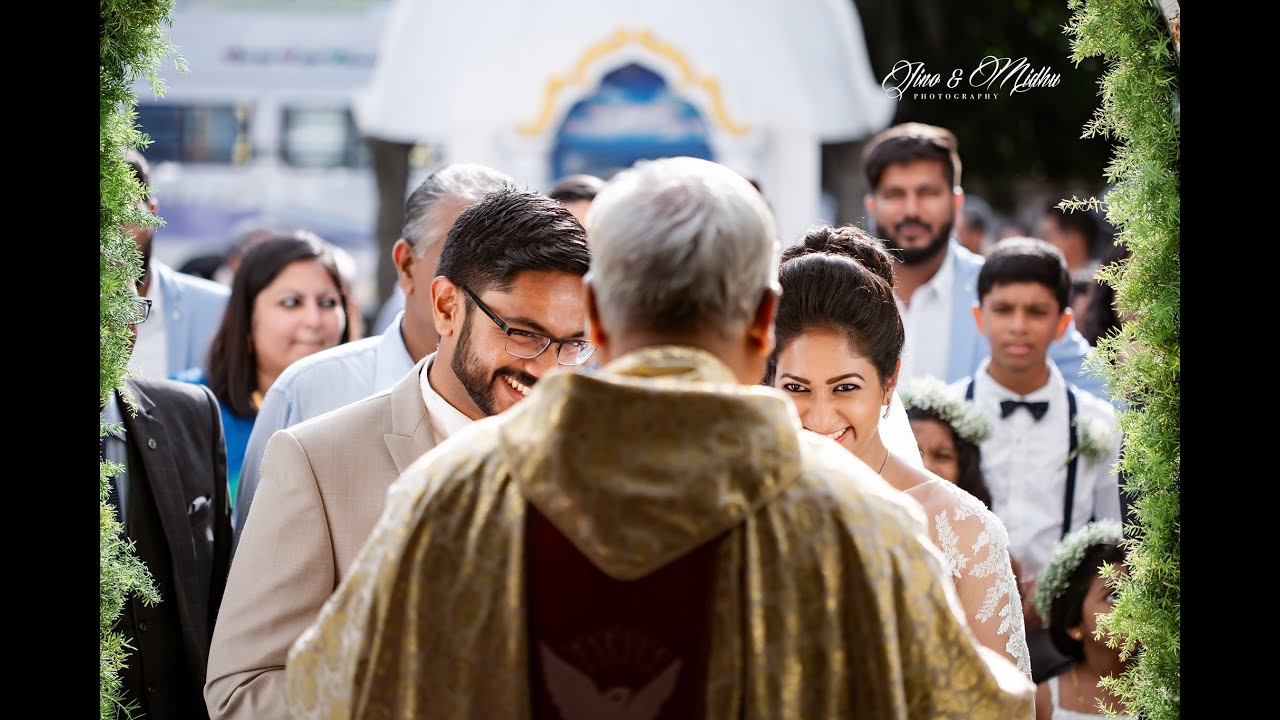 Kerala Hindu Christian interreligious Wedding : Teena & Jayasankar