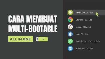 Cara membuat Multi bootable USB flashdisk semua OS | All in One USB