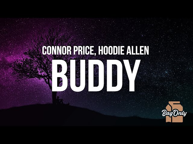 Connor Price u0026 Hoodie Allen - Buddy (Lyrics) class=