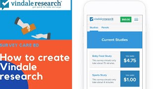 How to create Vindale  Research || Survey Care BD screenshot 5