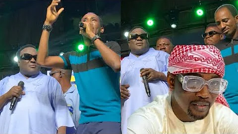 ALABI PASUMA MUSICAL BOY,SHARAFA ADIGUNENTERTAIN KING SAHEED OSUPA ON STAGE @ FUJI JUMP WITH OBESERE