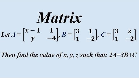 Basic Mathematics Part One - MATRIX part one in English and Amharic/አማርኛ