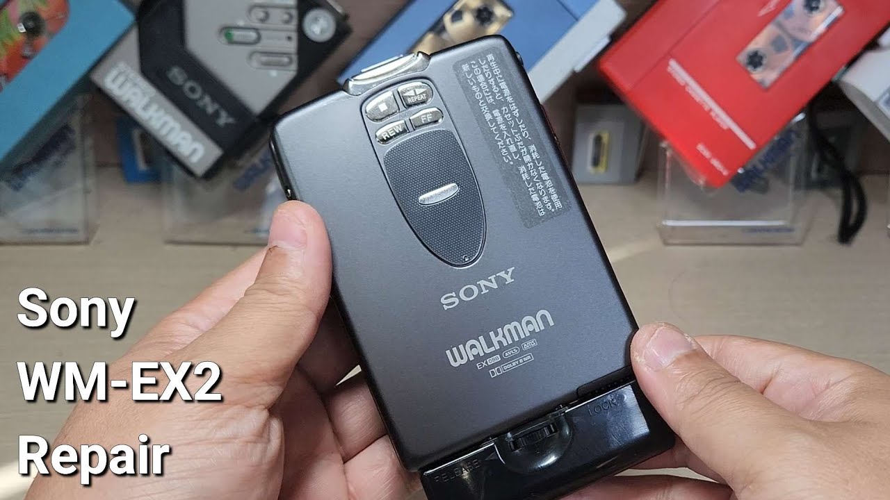 Sony WM-EX2 Repair Cassette Player Walkman - YouTube