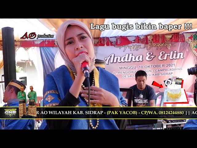 LAGU BUGIS BIKIN BAPER !!! DENGAN SUARA MANJA PUTRI ALFI || AO PRODUCTION class=