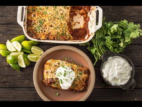 Baked Turkey Enchiladas | Traeger Wood Fired Grills