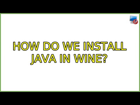 Ubuntu: How do we install Java in Wine? (2 Solutions!!)