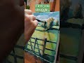 Here's how to struggle while you paint, horray!🖌️ #LandscapePainting #ArtShorts #ScenicPainting