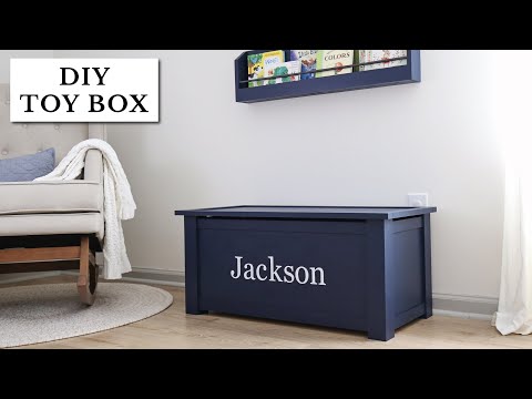 Video: How To Make A Toy Box