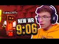 Pro Speedrunner reacts to NEW Minecraft Speedrun WR by Cube1337