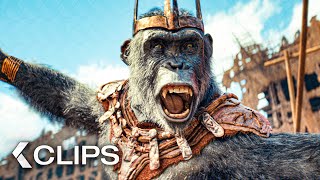 KINGDOM OF THE PLANET OF THE APES All Clips & Trailer (2024)