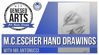 MC Escher Hand Drawings