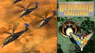 Command and Conquer Rise of The Reds | Challenge - USA vs GLA | (Generals Zero Hour)