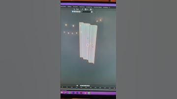 How to model curtains fast in Blender! tutorial 3D blender designtok designtips blender3D 3Dmodel...