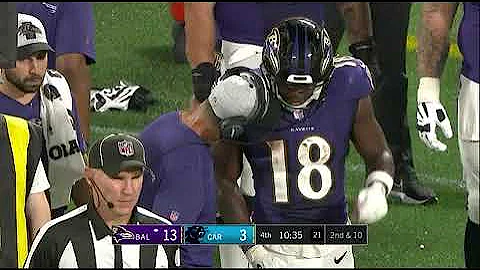Nate McCrary - Rushes, Catches & Pass Pro - Baltim...