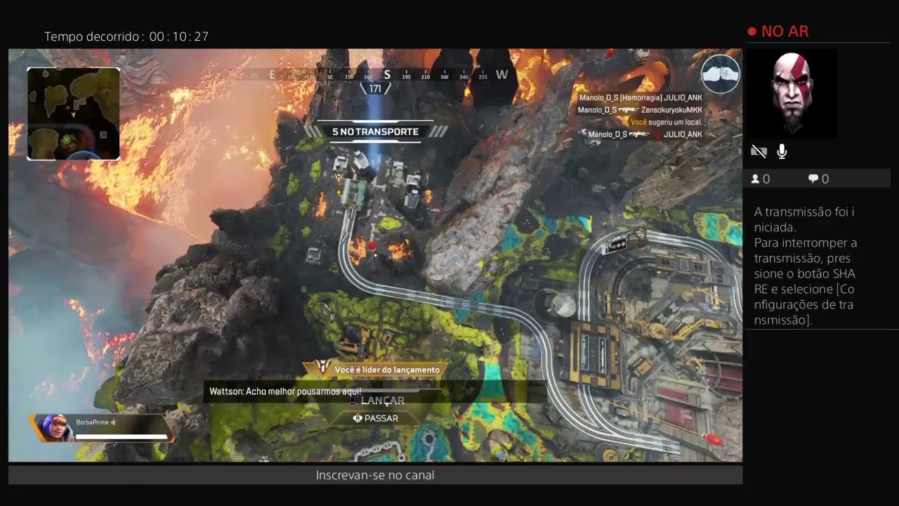 Relaxar jogando apex