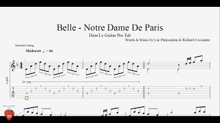 Belle - Notre Dame De Paris - Guitar Pro Tab