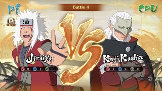 Jiraiya Vs Kashin Koji - Naruto X Boruto Ultimate Ninja Storm Connections