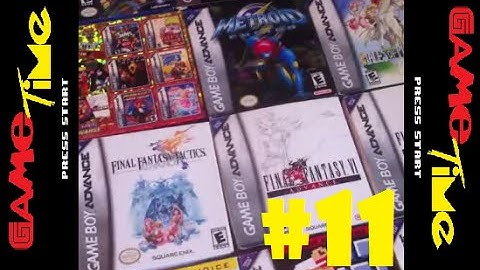 Classic Game Collecting #11 | Game Boy Advance Collection 2015 w/GameTime