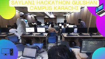 Vlog#2  Saylani mini hackathon web App Gulshan Campus #IT #saylani #karachi