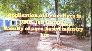 application of derivative in umk jeli campus hut (group i)