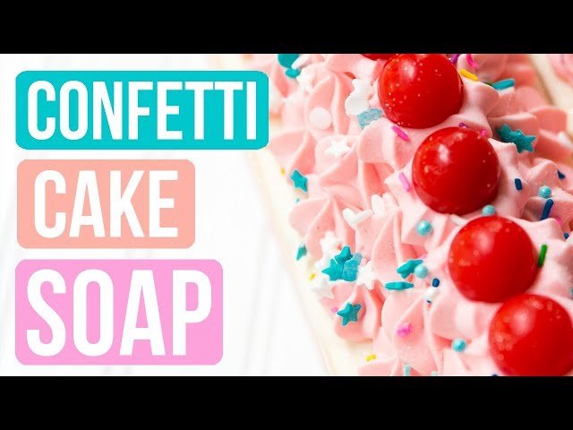 Confetti Cake Soap | Royalty Soaps