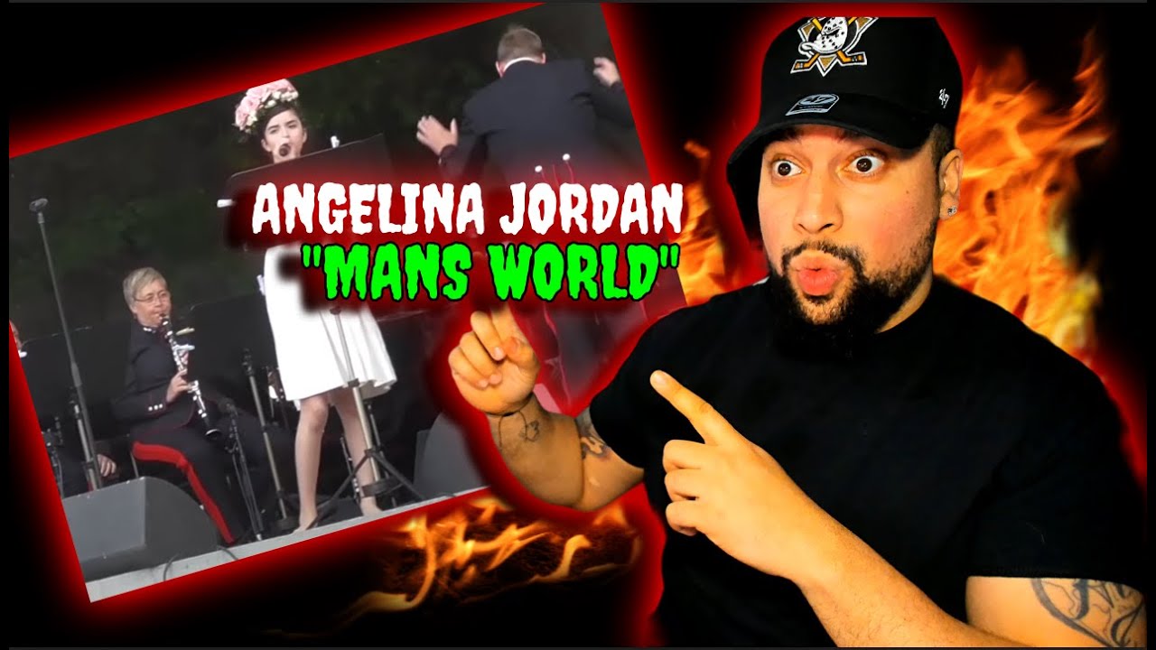 FIRST TIME LISTENING | It's a Man's World - Angelina Jordan | THIS WAS OKAY