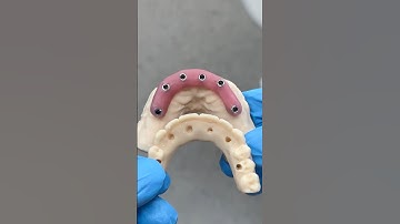 Printed Prototype and Verification Jig @EnvisiontecMain #envisiontec #lsk121shorts #dentist