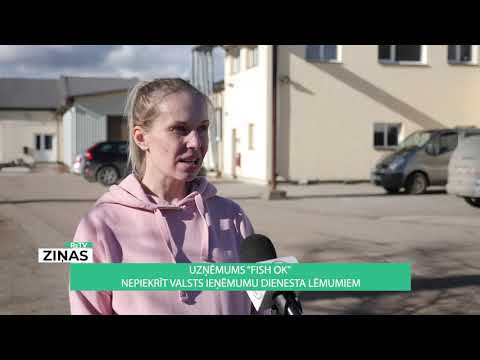 ReTV: Uzņēmums “FISH OK” nepiekrīt Valsts ieņēmumu dienesta lēmumiem