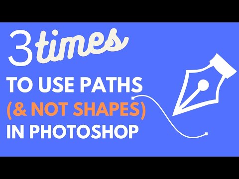 Video: Waar zijn paden in photoshop?