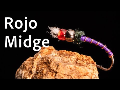 How to Tie the Rojo Midge fly tying video
