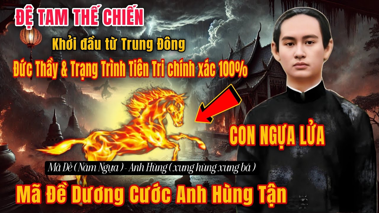 Đệ Tam Thế Chiến khởi đầu từ Trung Đông - Mã đề dương cước anh hùng tận Sấm Trạng Trình