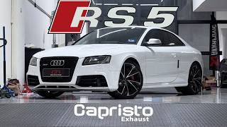 Capristo exhaust Audi RS5 B8 | Brutal 4.2L V8 Naturally Aspirated RS5