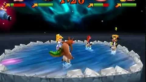Crash Bash - Polar Panic - Gold Relic Challenge