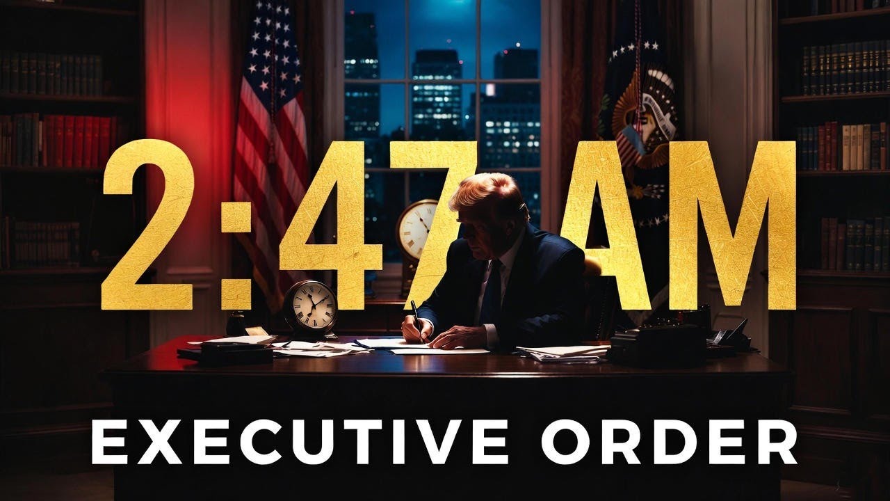 Trump's 2:47 AM Decision That Shocked America The Midnight Decree Exposed