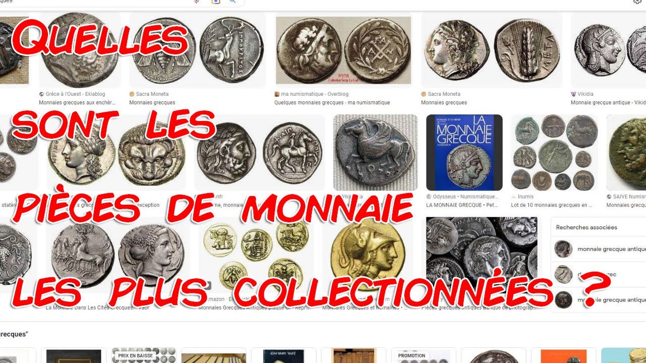 Quelles sont les Pièces de Monnaie les plus Collectionnées ? 