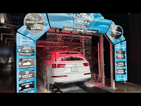 Soapy Shark Car Wash West Palm Beach - Sonny’s Tunnel w/Diamond Shine Chemicals