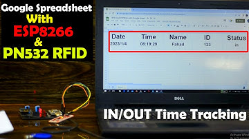 IoT based RFID Attendance system using ESP8266 and Google sheet / PN532 RFID