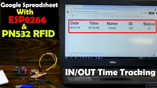 IoT based RFID Attendance system using ESP8266 and Google sheet / PN532 RFID