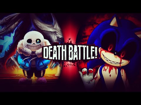Sans Vs Sonic Exe Burning In Hell X Too Slow FNF Video