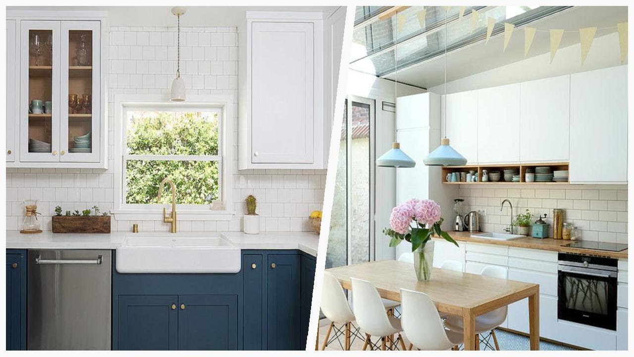 75 Blue Floor And Turquoise Floor Kitchen Design Ideas You'll Love ⭐️