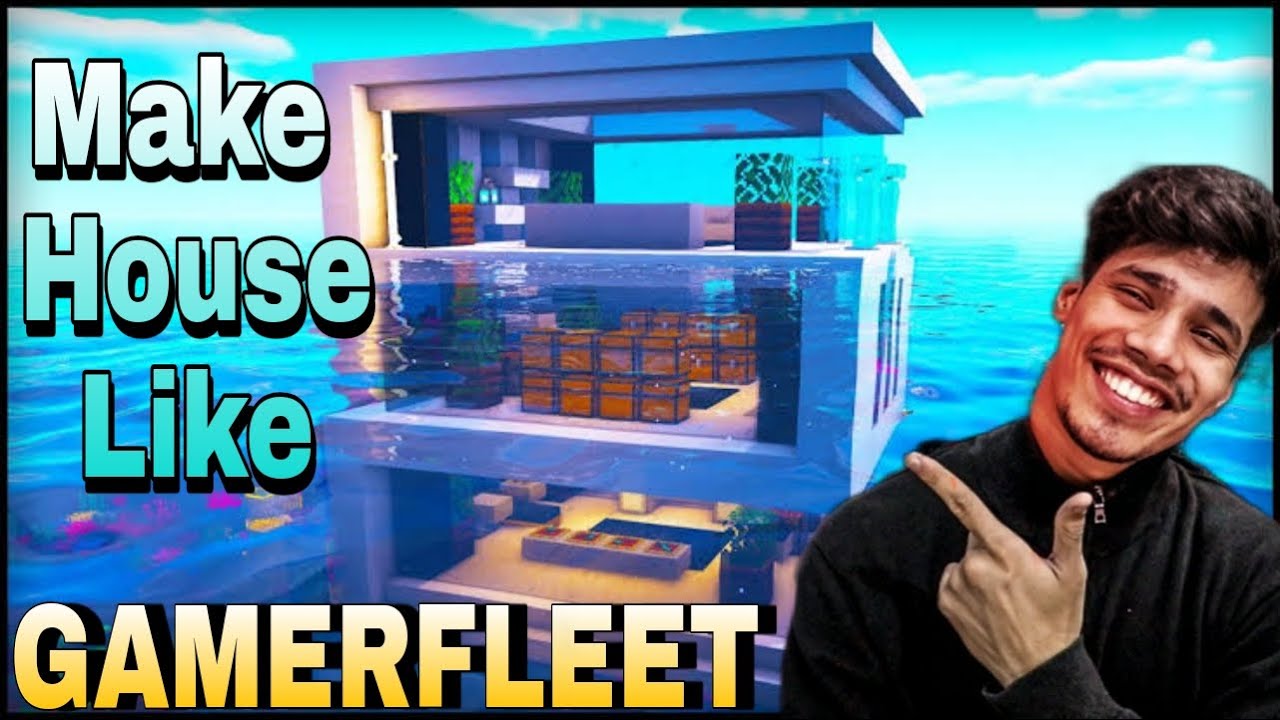 Make Modern House Like @Gamerfleet Or @Anshu Bisht Of HEROBRINE SMP ...