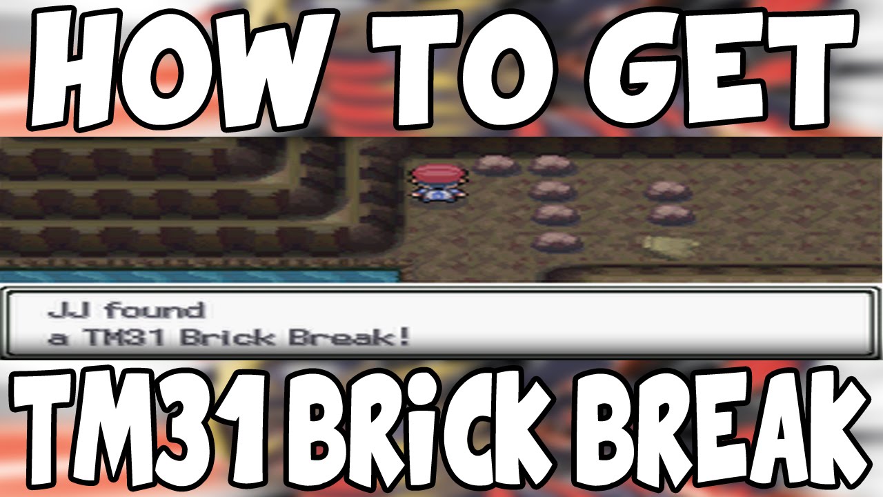 How to get TM31 Brick Break on Pokemon Platinum