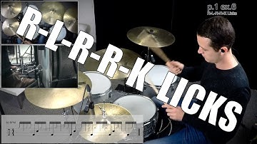 Linear Lick in 5 (RLRRK) - Daily Drum Lesson