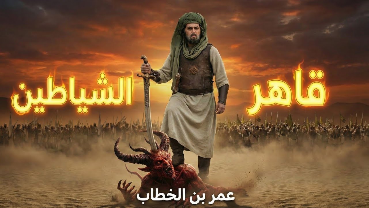 عمر بن الخطاب | الرجل الذي أرعب الشياطين | من محاولة قـتــل الرسول إلي درع الاسلام الاقوي