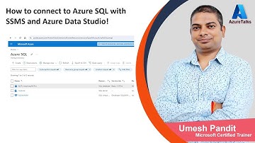 How to connect to Azure SQL with SSMS and Azure Data Studio!