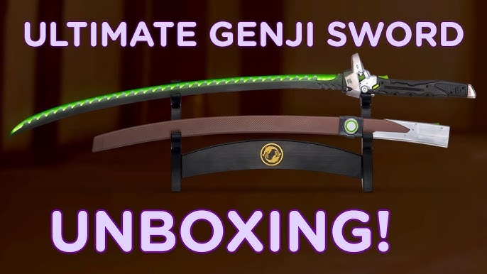 OW Genji Game peripherals Wakizashi Sword Dragonblade Dagger Model – Leones  Marvelous Items