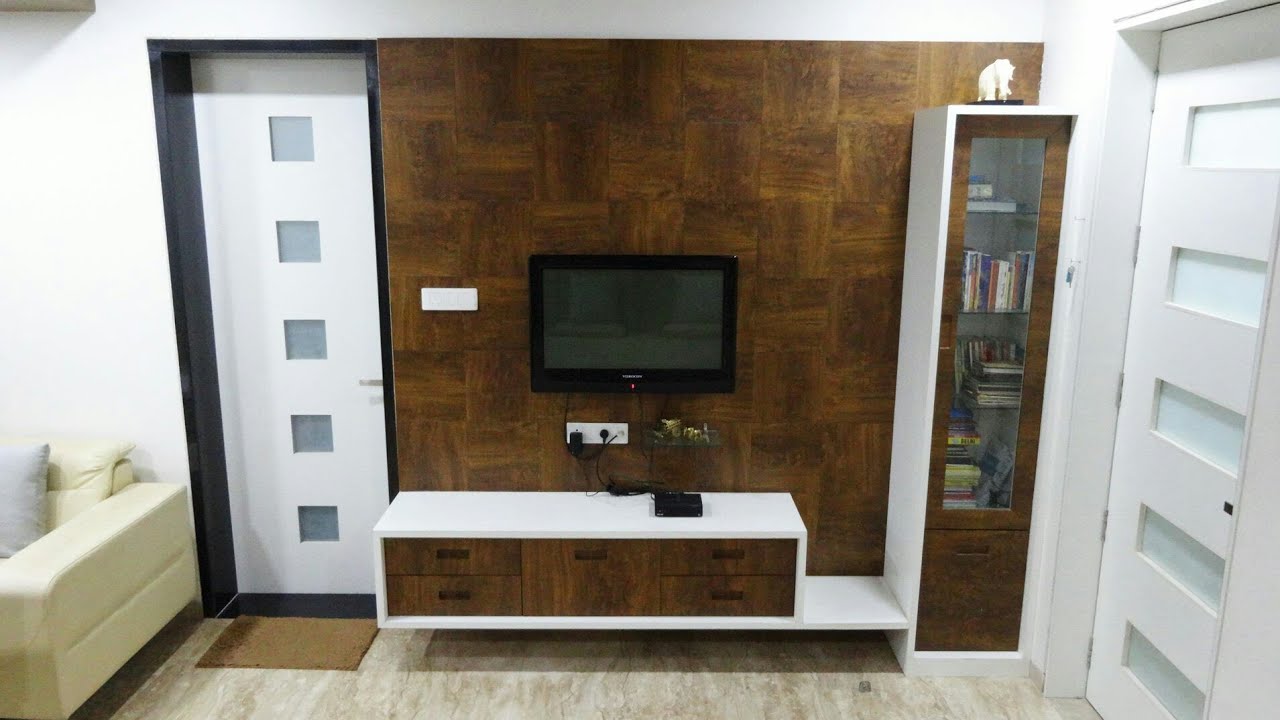 lcd tv furniture design for hall