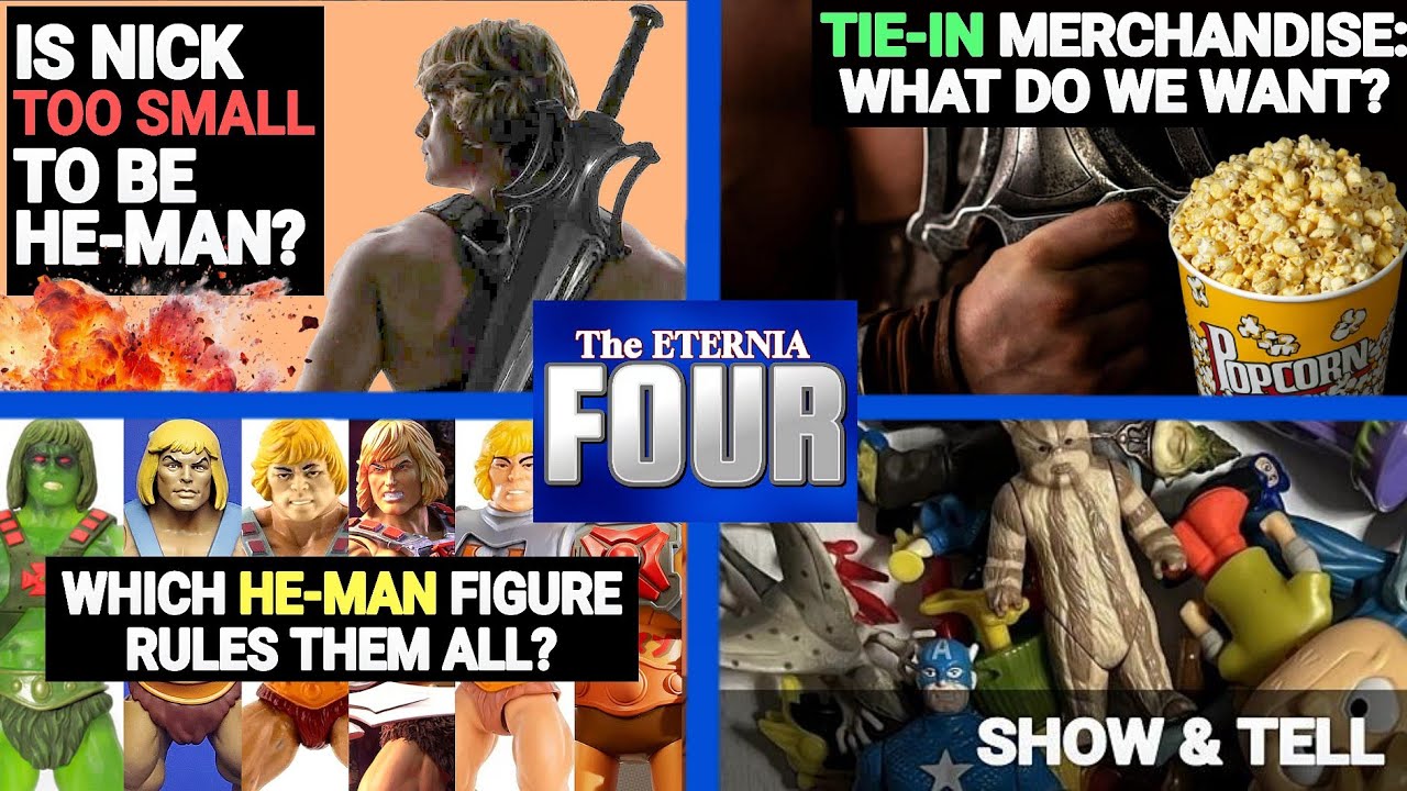Is Nicholas Galitzine TOO SMALL for He-Man? Movie Merch: What do we want? Favorite He-Man Figure?