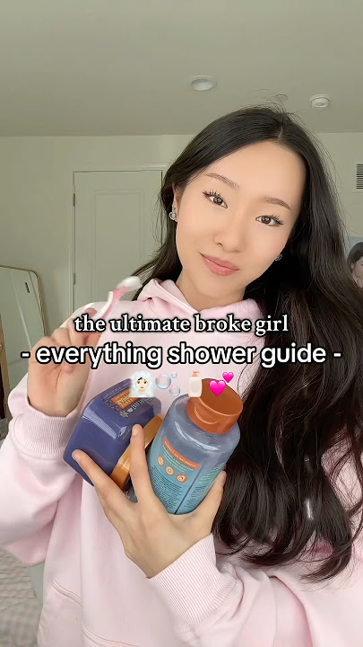 MY ULTIMATE EVERYTHING BROKE GIRL SHOWER GUIDE 🫧🧖💅 #everythingshower #glowupguide #glowuptips