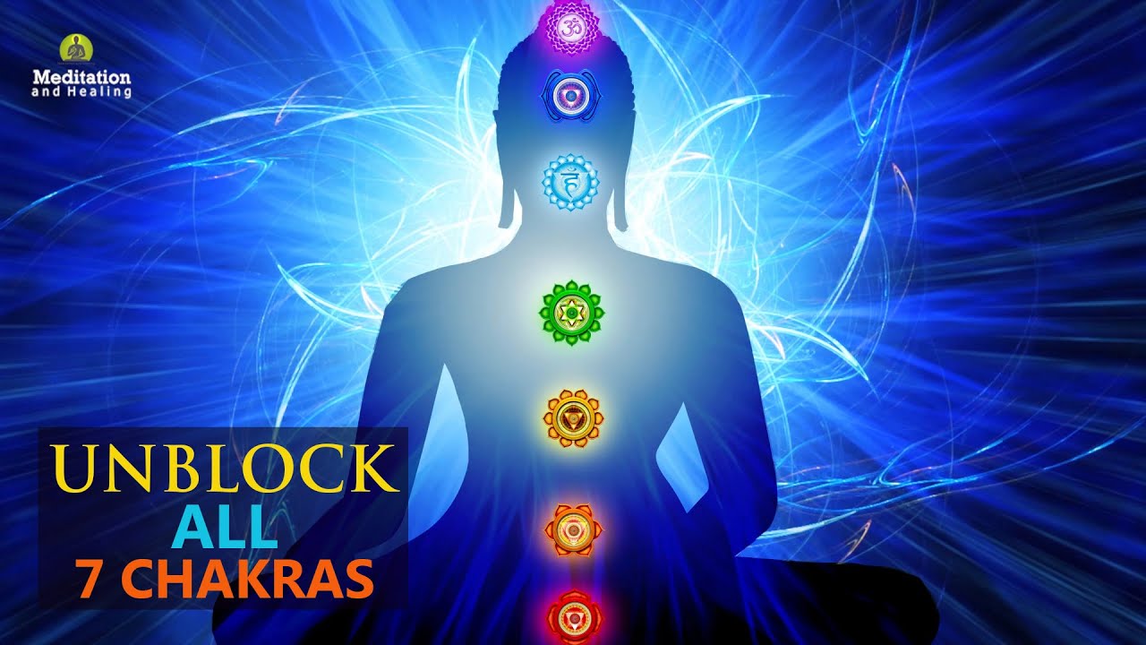 UNBLOCK ALL 7 CHAKRAS l AURA CLEANSING & BOOST POSITIVE ENERGY - YouTube